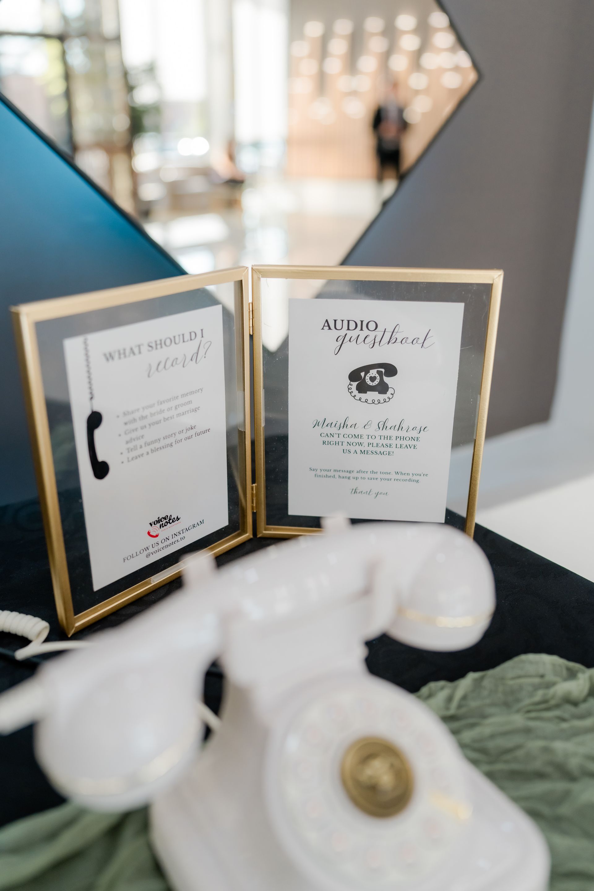 Wedding reception